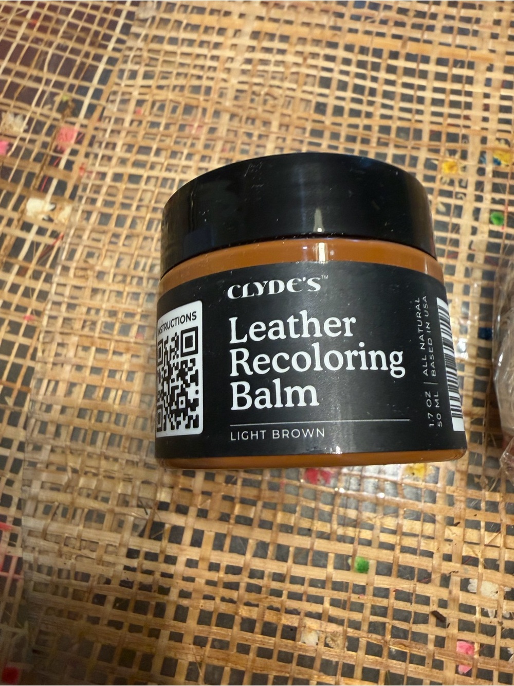 New Clyde’s Leather Recoloring Balm - Light Brown